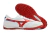 Chuteira Society Mizuno Morelia Sala Japan TF-Branco/Vermelho