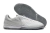 Chuteira NIke React Tiempo Lunar Legend 8 Pro IC-Branco/Cinza