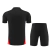 CONJUNTO AC MILAN TREINO CAMISA CINZA E SHORT PRETO 22/23 - comprar online