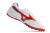 Chuteira Society Mizuno Morelia Sala Japan TF-Branco/Vermelho - comprar online