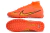 Chuteira Society Nike Air Zoom Mercurial 9 Elite TF-Laranja/Amarelo