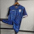 CAMISA SELEÇÃO EQUADOR AWAY 2O22 TORCEDOR-MARATHON-MASCULINA-AZUL