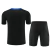 CONJUNTO SELEÇÃO HOLANDA-TRAINING-NIKE-CAMISA PRETO E SHORT PRETO-2024/2025 - comprar online