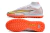Chuteira Society Nike Air Zoom Mercurial 9 Elite TF Branca/Vermelho