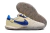 Chuteira Nike Street Gato Futsal IC - Branco/Azul/Cinza