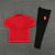 CONJUNTO DE TRAINING SELEÇÃO CHINA 23/24 NIKE- VERMELHO/PRETO