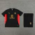 CONJUNTO AC MILAN TREINO CAMISA CINZA E SHORT PRETO 22/23 - comprar online
