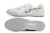 Chuteira Society Mizuno Morelia Sala Japan TF-Branco/Prata