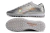 Chuteira Society Nike Air Zoom Mercurial Vapor 9 Elite TF-Cinza/Prata