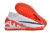 Chuteira Society Nike Air Zoom Mercurial 9 Elite TF Branca/Vermelho