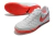 Chuteira NIke React Tiempo Lunar Legend 8 Academy IC-Branco/Vermelho - Loja de Artigos Esportivos |São Jorge Sports Multimarcas