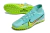 Chuteira Society Nike Air Zoom Mercurial 9 Elite TF-Azul/Verde - Loja de Artigos Esportivos |São Jorge Sports Multimarcas