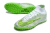 Chuteira Society Nike Air Zoom Mercurial 9 Elite TF-Branca/Verde - Loja de Artigos Esportivos |São Jorge Sports Multimarcas