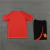 CONJUNTO SELEÇÃO CHINA TREINO CAMISA VERMELHO E SHORT PRETO 23/24 na internet