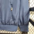 JAQUETA CORTA VENTO NAPOLI 23/24 EA7-MASCULINA- AZUL - loja online