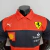 CAMISA POLO F1 ONE FERRARI TRAJE DE CORRIDA-2022-MASCULINA-VERMELHO na internet