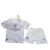 Camisa e short do kit infantil do Manchester City, ano do dragão, 2024/2025.