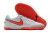 Chuteira NIke React Tiempo Lunar Legend 8 Academy IC-Branco/Vermelho