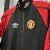JAQUETA RETRO CORTA VENTO MANCHESTER UNITED-UMBRO-MASCULINA-1998/1999