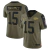 CAMISA FUTEBOL AMERICANO NFL KANSAS CITY CHIEFS-MASCULINA-SALUTE TO SERVICE-Nº15 MAHOMES 58 THOMAS