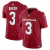 CAMISA FUTEBOL AMERICANO NFL ARIZONA CARDINALS -MASCULINO( 3-BAKER)-(10-HOPKINS)-(9-SIMM0NS)-(1-MURRAY)-(00-ANYNAME)