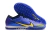 Chuteira Society Nike Air Zoom Mercurial Vapor 9 Elite TF-Azul/Amarelo