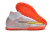 Chuteira Society Nike Air Zoom Mercurial 9 Elite TF Branca/Vermelho
