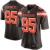 CAMISA FUTEBOL AMERICANO NFL CLEVELAND BROWNS-PRETO-(95-GARRETT)