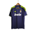 Camisa retrô do Real Madrid, modelo away da temporada 2012/2013, na cor roxa com detalhes em verde.
