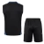 CONJUNTO MANCHESTER UNITED TREINO CAMISA SEM MANGA VERMELHA/PRETO E SHORT PRETO 23/24 - (cópia) on internet
