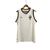 Camisa regata masculina do Vasco da Gama na cor branca, com detalhes em preto e logo da Kappa
