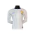 Camisa de manga longa da seleção da França, versão jogador, para a temporada 2024/2025, com listras brancas e detalhes em azul e vermelho.