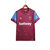 Camisa masculina do West Ham United, modelo 23/24, nas cores vinho e azul, com detalhes da marca Umbro e logo do clube.