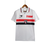Camisa retrô do São Paulo Futebol Clube, modelo 1993/1994, com detalhes em vermelho e preto.