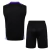 CONJUNTO REAL MADRID TREINO CAMISA SEM MANGA PRETO E SHORT PRETO 2024/2025 na internet