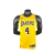 Camisa regata NBA Los Angeles Lakers, modelo masculino, número 4, cor amarela.