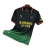 Camisa masculina do AC Milan, modelo co-branded 25/26, nas cores preto e verde com detalhes em vermelho.