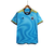 Camisa masculina do Cruzeiro III 23/24 da Adidas, na cor azul com detalhes em amarelo e design ondulado.