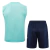 CONJUNTO REAL MADRID TREINO CAMISA SEM MANGA ROXO E SHORT PRETO 23/24 on internet