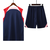 CONJUNTO ATLETICO MADRID TREINO CAMISA SEM MANGA AZUL E SHORT AZUL 23/24 na internet
