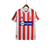 Camisa do Clube Náutico Capibaribe na cor branca e vermelha, com listras verticais e logotipo do patrocinador centralizado.