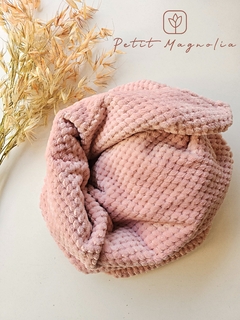 Manta Bubble polar ultra soft Rosa viejo