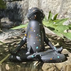 Escultura Sapo Yoga 03711 - comprar online