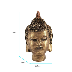 Cabeça De Buda Boas Vibrações 14cm 05544 - comprar online