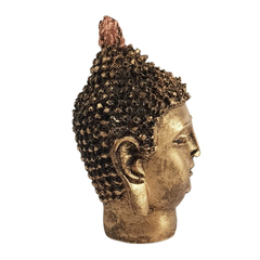 Cabeça De Buda Boas Vibrações 14cm 05544 na internet