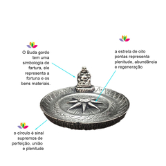 Incensário Pratinho Estrela Budinha 13583 - comprar online