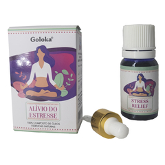 Óleo Essencial Goloka Alívio do Estresse 10 ml - Loja Mana Omॐ
