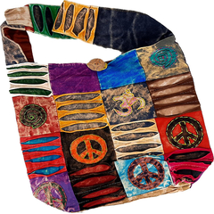 Bolsa Max Indiana Artesanal Patchwork Alça Única - loja online