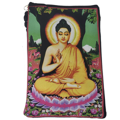 Bolsinha Indiana Buda Transversal 7068 - Loja Mana Omॐ