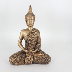 Buda Sidarta Rezando Ouro 05503 - comprar online